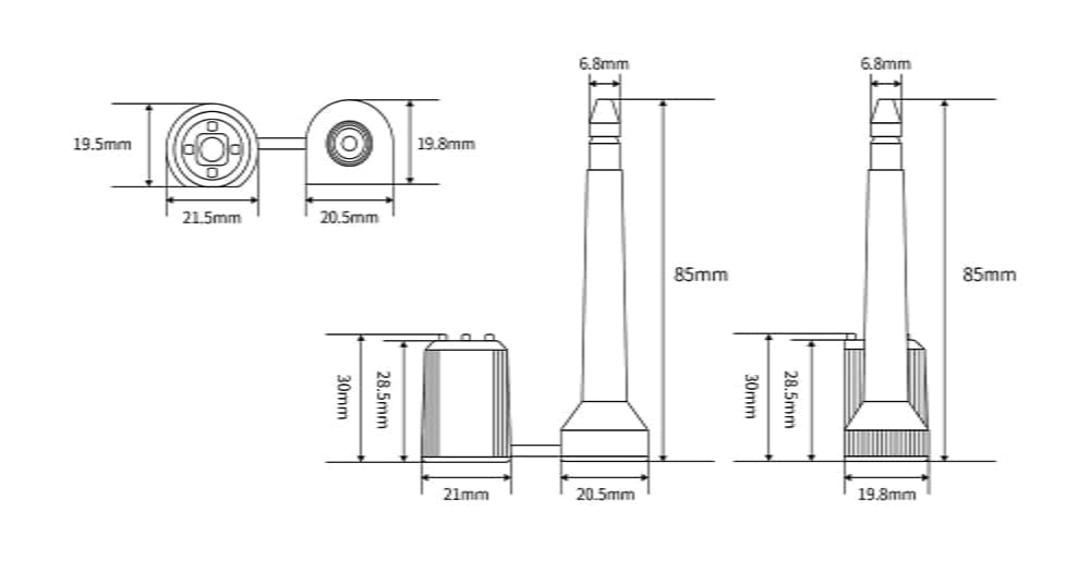 Disposable Bolt Seal Cargo Container Seal JHB002 5 Disposable Bolt Seal Cargo Container Seal5