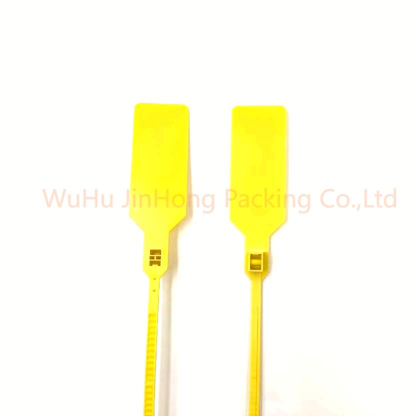 La longueur de l'étiquette surdimensionnée peut être personnalisée avec une tension de rétrécissement, un scellage unique pour un scellage plastique anti-contrefaçon et antivol JHP066 1 La longueur de l'étiquette surdimensionnée peut être personnalisée avec une tension de rétrécissement, un scellage unique pour un scellage plastique anti-contrefaçon et antivol JHP066