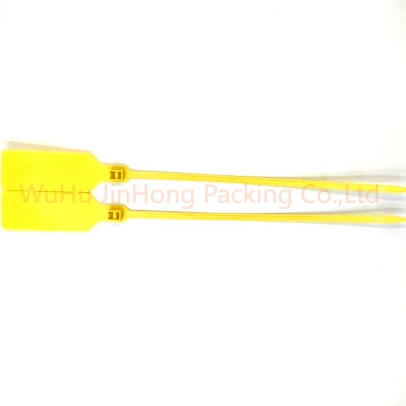 La longueur de l'étiquette surdimensionnée peut être personnalisée avec une tension de rétrécissement, un scellage unique pour un scellage plastique anti-contrefaçon et antivol JHP066 2 La longueur de l'étiquette surdimensionnée peut être personnalisée avec une tension de rétrécissement, un scellage unique pour un scellage plastique anti-contrefaçon et antivol JHP066