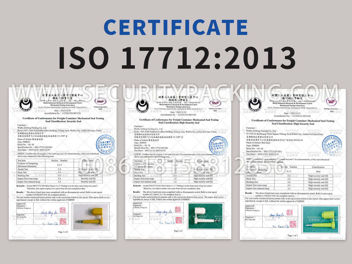 Entdecken Sie die einzigartigen Eigenschaften von Containerbolzenplomben 1 2 1