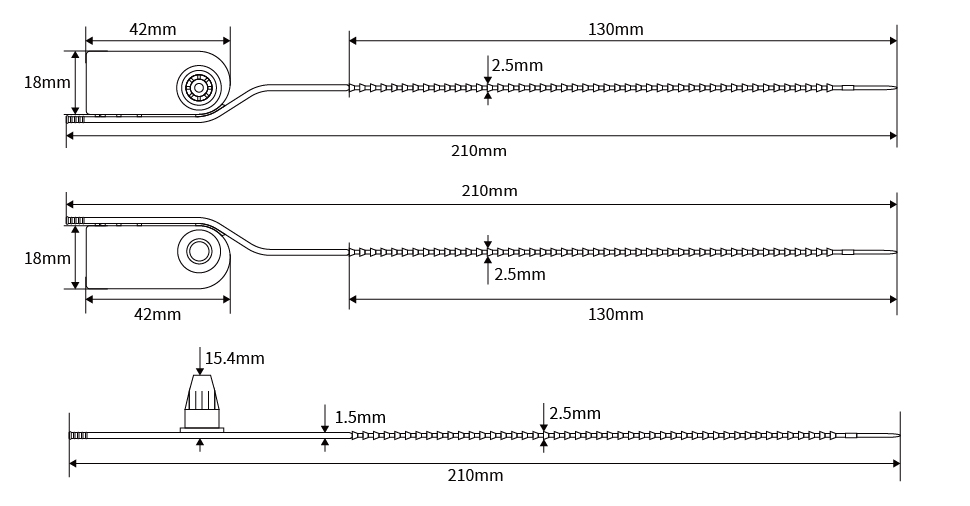 رسم الأبعاد JHP006-1 JHP006-1