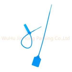Strong tensile strength sturdy structure tightened safety plastic seal JHP053