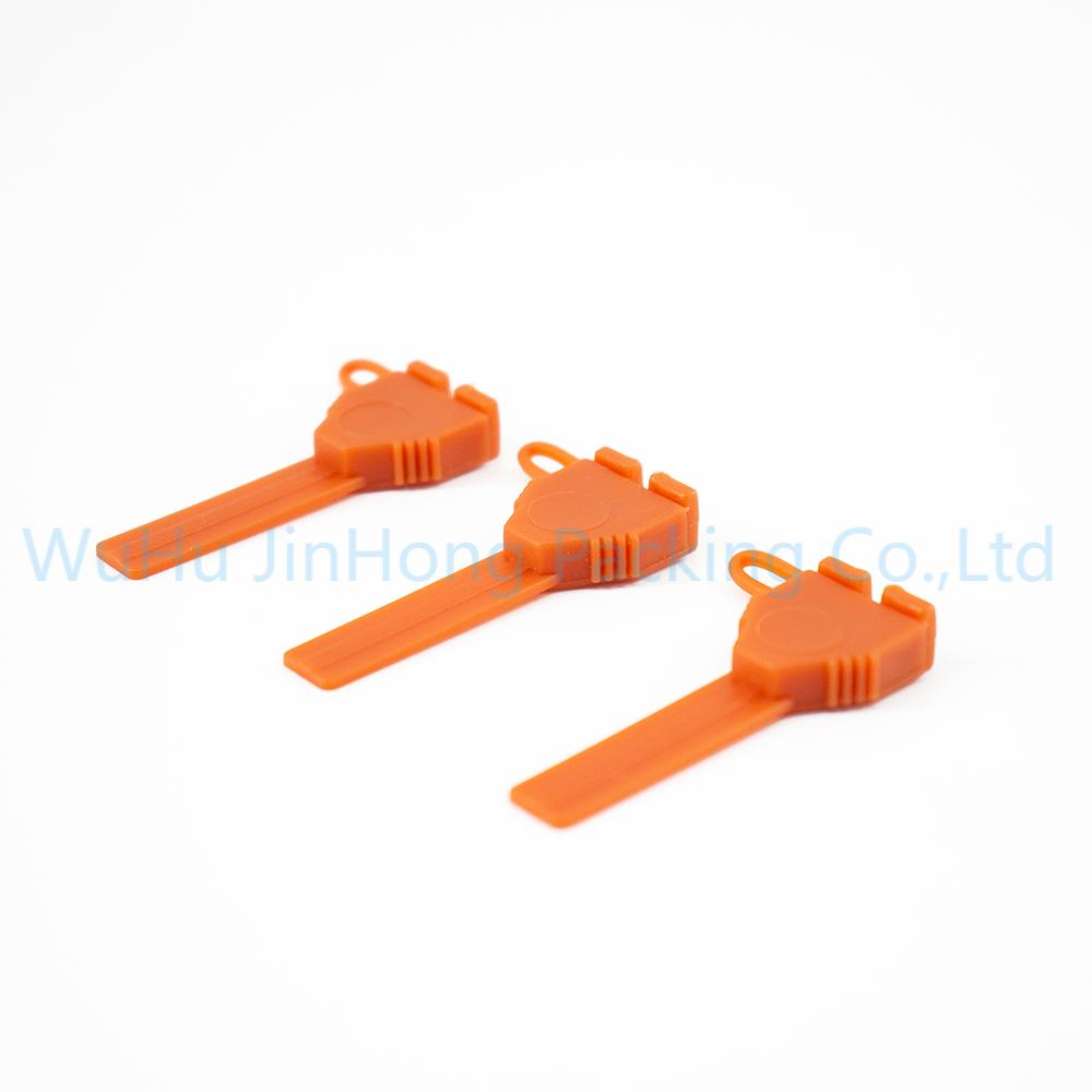 压锁式塑料防盗标签物品挂锁 JHP027