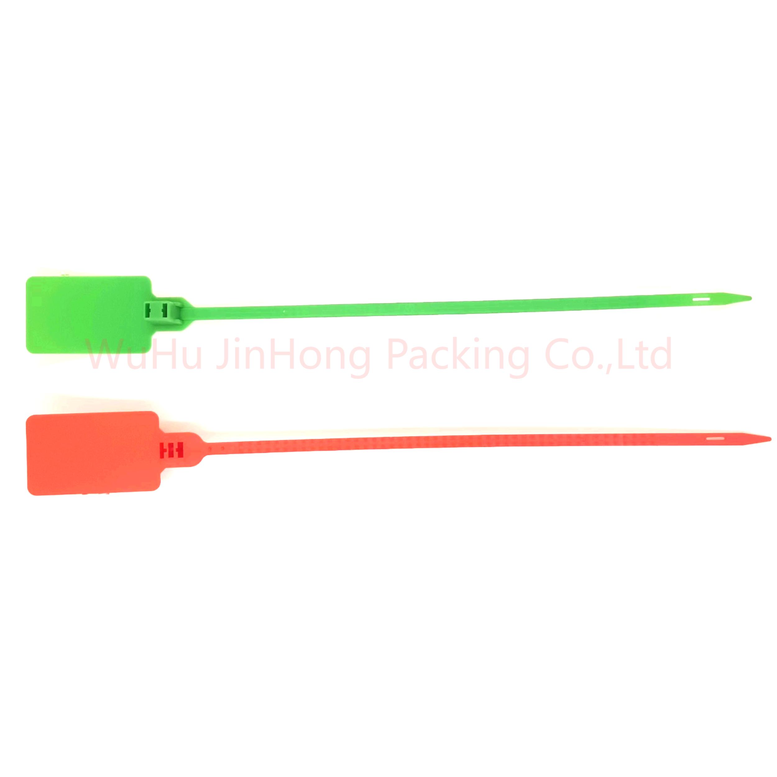 Plastic Luggage Tag Cable Tie Tag JHP036，Plastic Security Seals