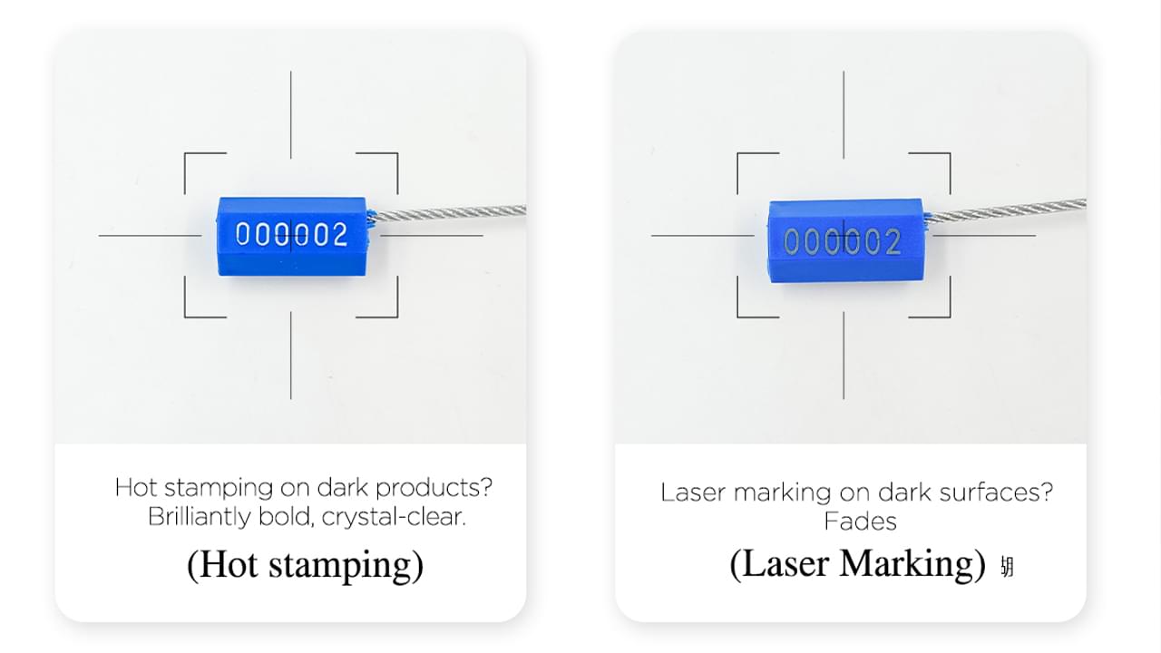 Home 5 5 Benefits of Hot Stamping vs. Laser Marking